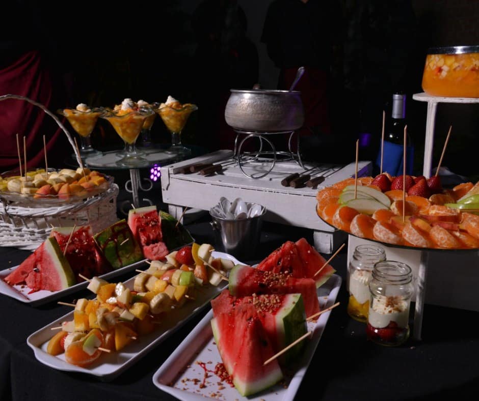Mesa al aire libre