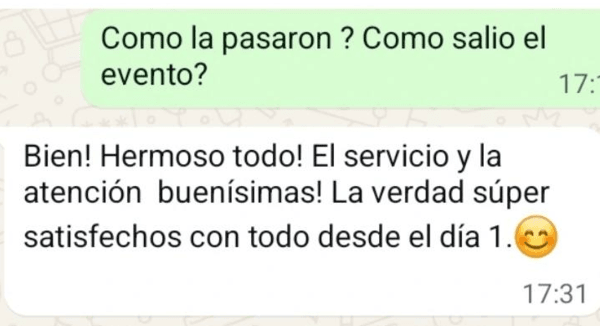 Testimonio de María Rodríguez - Boda