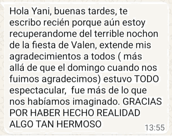 Testimonio de María Rodríguez - Boda