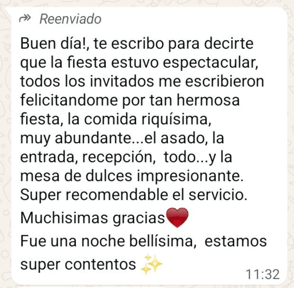 Testimonio de María Rodríguez - Boda